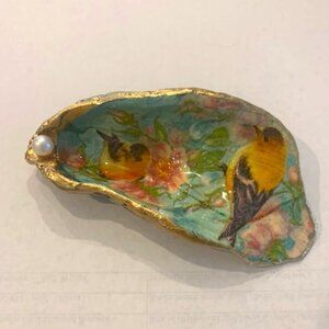 Handmade Oyster Shell Trinket Dish